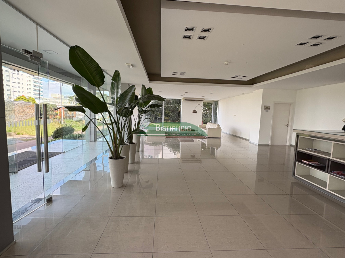 Apartamento ID.2990 - Playa Brava moderno depto equipado 2 dorm 2 baños balcón con vista al mar piscina parrilleros garaje US$ 275.000.
