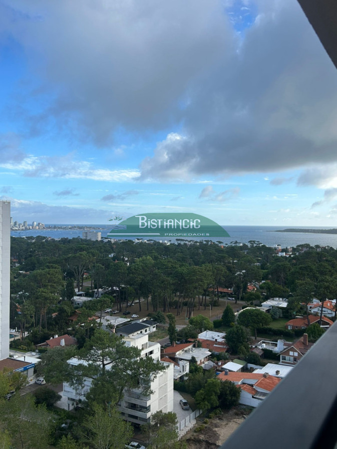 Apartamento ID.3034 - Departamento un ambiente en torre a estrenar, piso alto, piscina climatizada, otra abierta,gym , parrilleros, etc. Venta US$ 105.000.. 