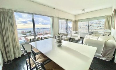 Península, depto amplio piso alto de 2 dorm 2 baños, garaje, mucamas, piscina, gym, etc