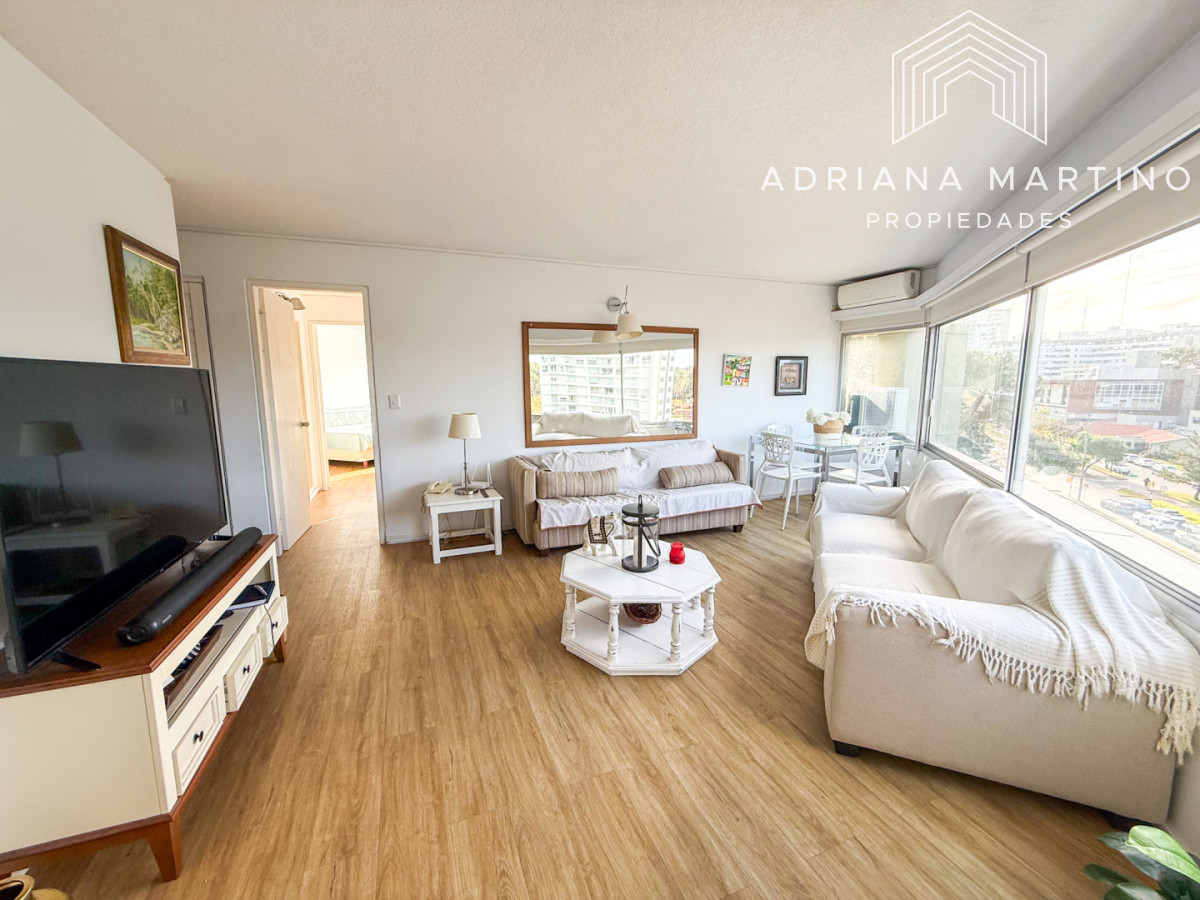 VENTA APARTAMENTO 2 DORMITORIOS 2 BAÑOS PISO MEDIO ROOSEVELT MANSA PUNTA DEL ESTE