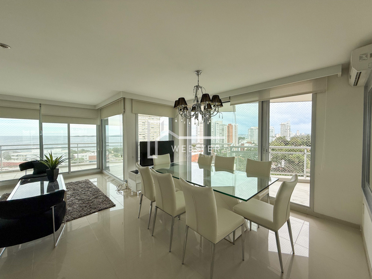 Apartamento ID.2088 - VENTA APARTAMENTO 3 DORMITORIOS EN SUITE MAS DEPENDENCIA DE SERVICIO COMPLETA AMPLIO PLAYA MANSA