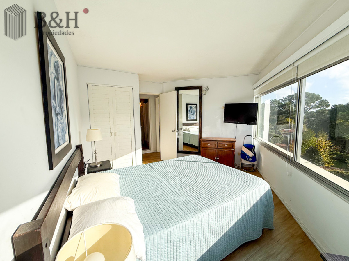 Apartamento ID.7375 - VENTA APARTAMENTO 2 DORMITORIOS 2 BAÑOS PISO MEDIO ROOSEVELT MANSA PUNTA DEL ESTE