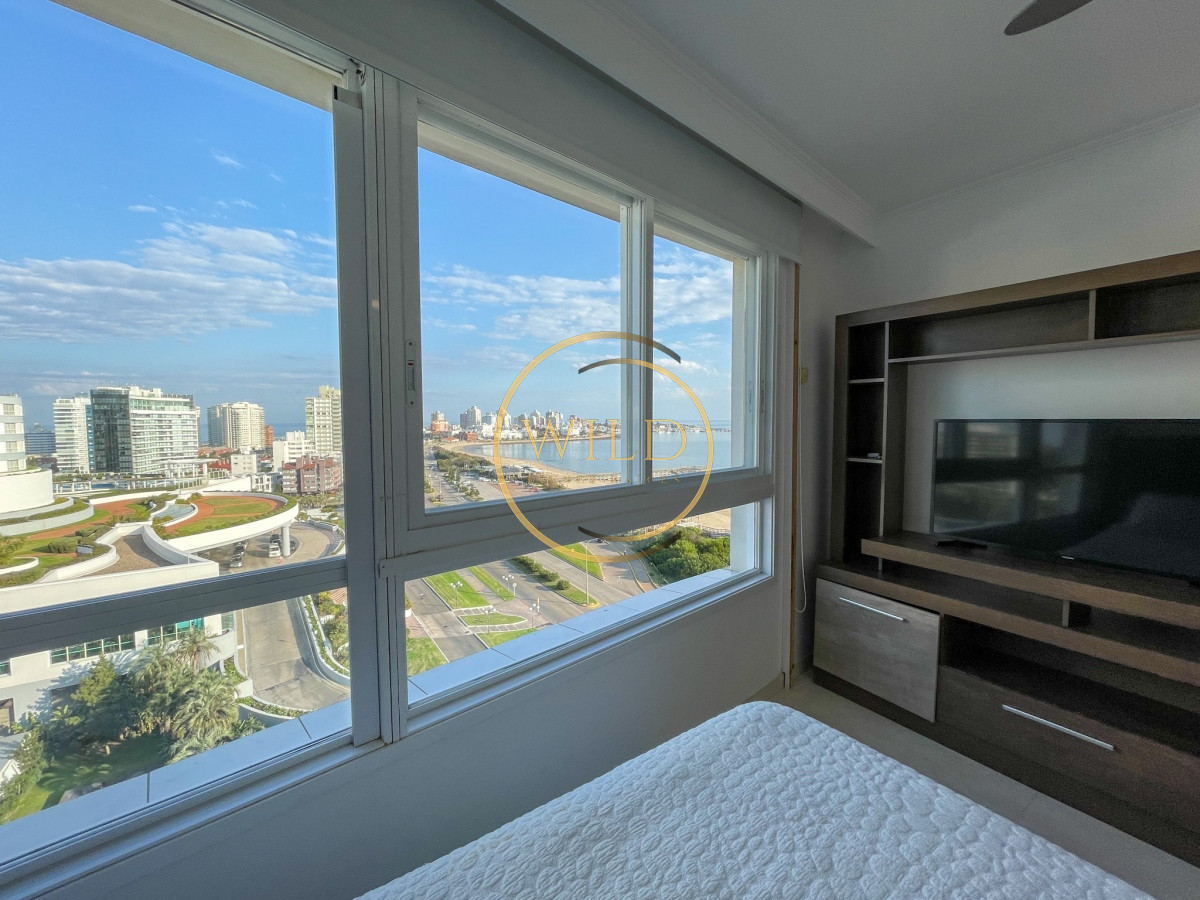 Apartamento ID.1829 - VENDO APARTAMENTO 3 DORMITORIOS + SERVICIO MILLENIUM PUNTA DEL ESTE MANSA PRIMERA LINEA VISTA AL MAR