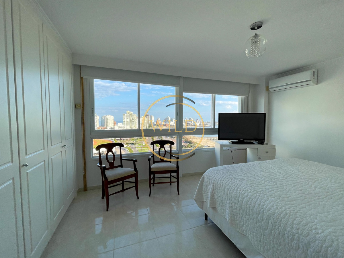 Apartamento ID.1829 - VENDO APARTAMENTO 3 DORMITORIOS + SERVICIO MILLENIUM PUNTA DEL ESTE MANSA PRIMERA LINEA VISTA AL MAR