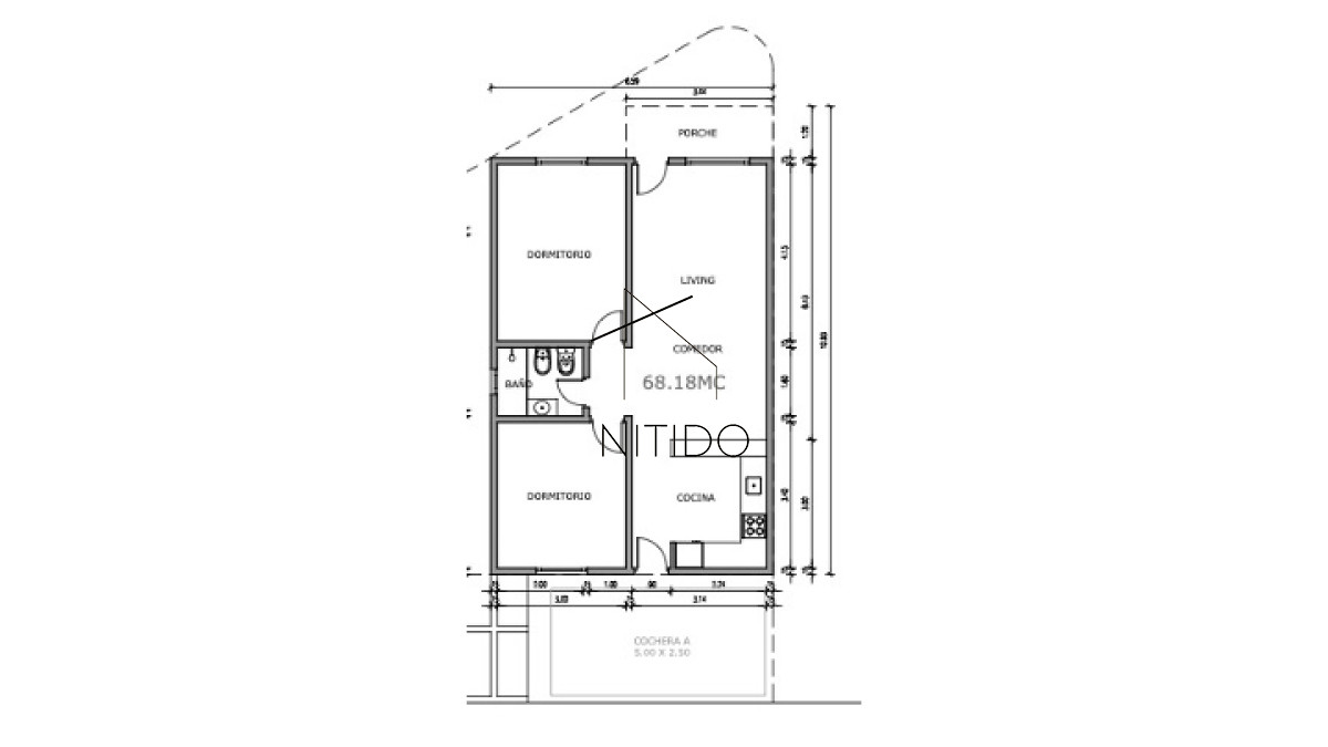 Casa ID.173 - VENTA CASAS 2 DORMITORIOS 1 BAÑO A ESTRENAR 4H SEGUNDA ETAPA APTA PARA BANCO FINANCIADAS