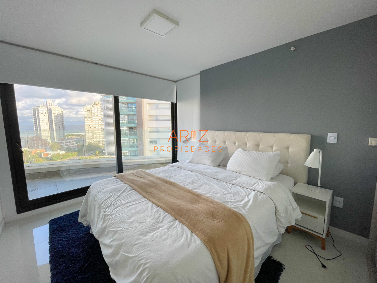 Apartamento ID.1230 - ALQUILER ANUAL APARTAMENTO 1 DORMITORIO PUNTA DEL ESTE URUGUAY BRAVA