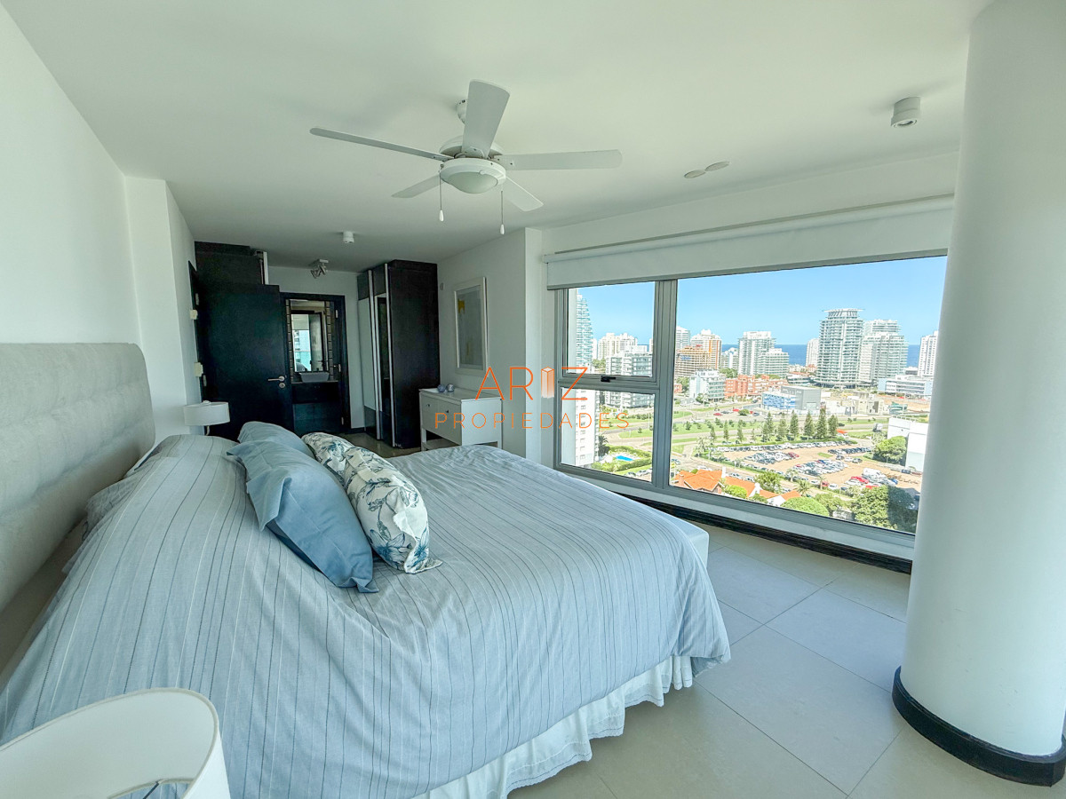 Apartamento ID.2326 - VENTA APARTAMENTO 3 DORMITORIOS EN SUITE + TOILETTE PISO ALTO SEGUNDA LINEA VISTA A LA MANSA 