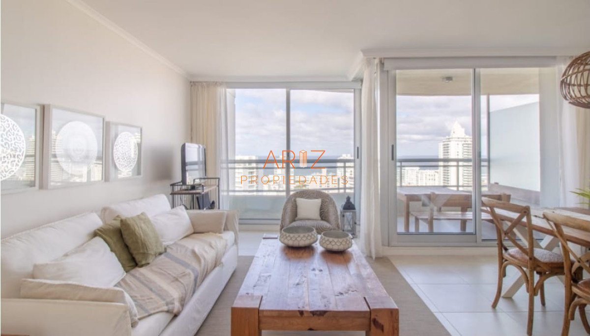 Apartamento ID.1132 - VENDO APARTAMENTO 2 DORMITORIOS PUNTA DEL ESTE BRAVA PISO ALTO