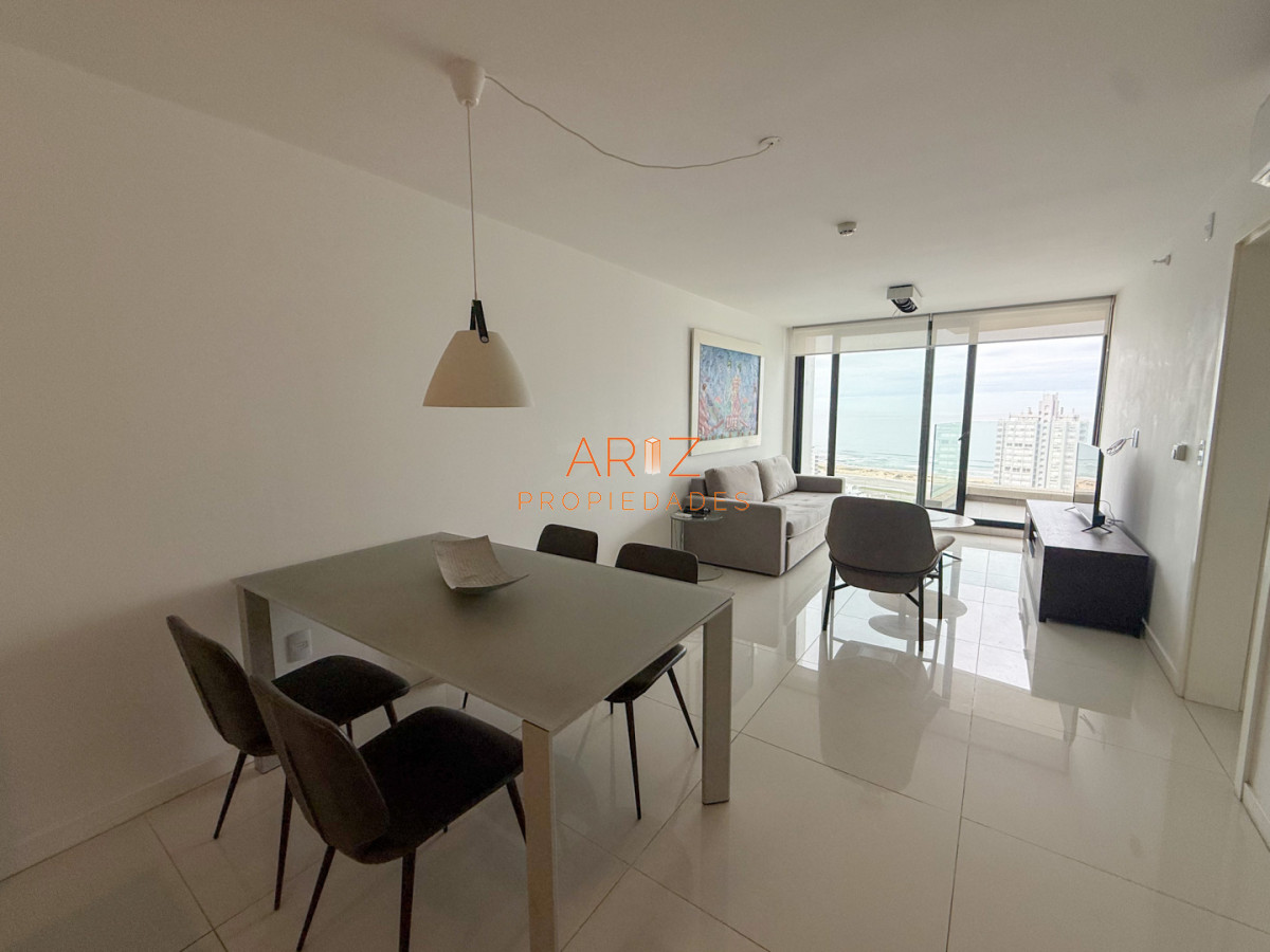 Apartamento ID.616 - ALQUILER ANUAL 1 DORMITORIO TODOS LOS SERVICIOS PUNTA DEL ESTE