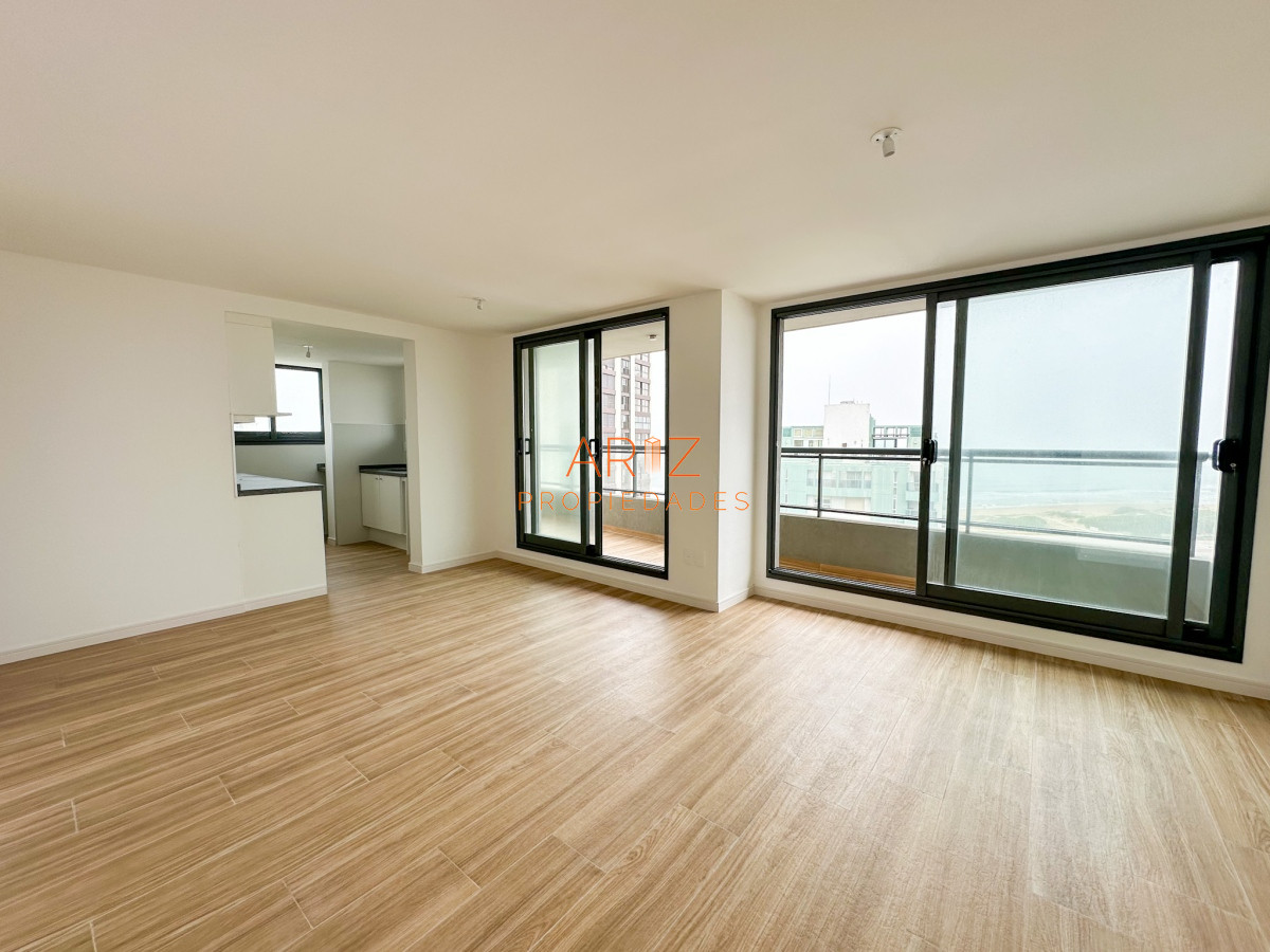 Apartamento ID.1627 - OPORTUNIDAD SIGLO SOL II VENTA 2 DORMITORIOS 2 BAÑOS A ESTRENAR PISO ALTO CON VISTA A LA BRAVA 