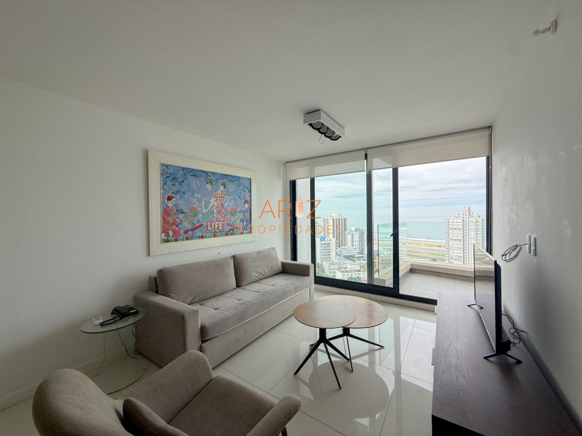 Apartamento ID.616 - ALQUILER ANUAL 1 DORMITORIO TODOS LOS SERVICIOS PUNTA DEL ESTE