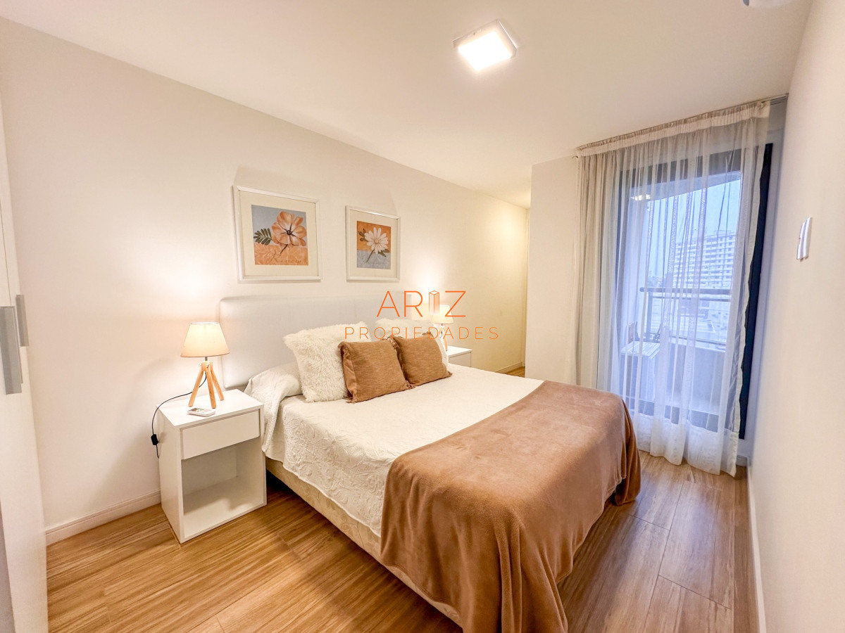 Apartamento ID.2040 - ALQUILER ANUAL 1 DORMITORIO PUNTA DEL ESTE BRAVA A 1 CUADRA DEL MAR