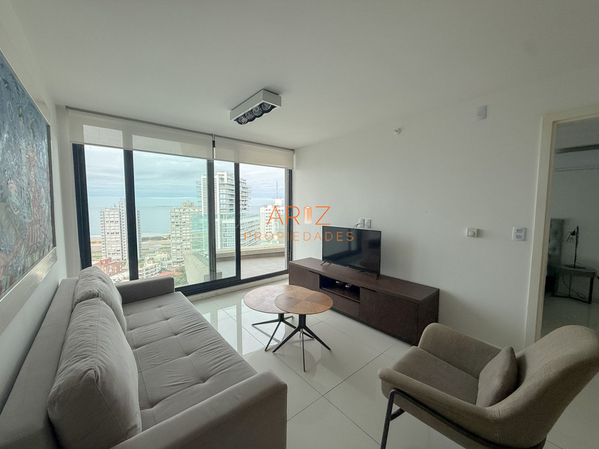 Apartamento ID.616 - ALQUILER ANUAL 1 DORMITORIO TODOS LOS SERVICIOS PUNTA DEL ESTE