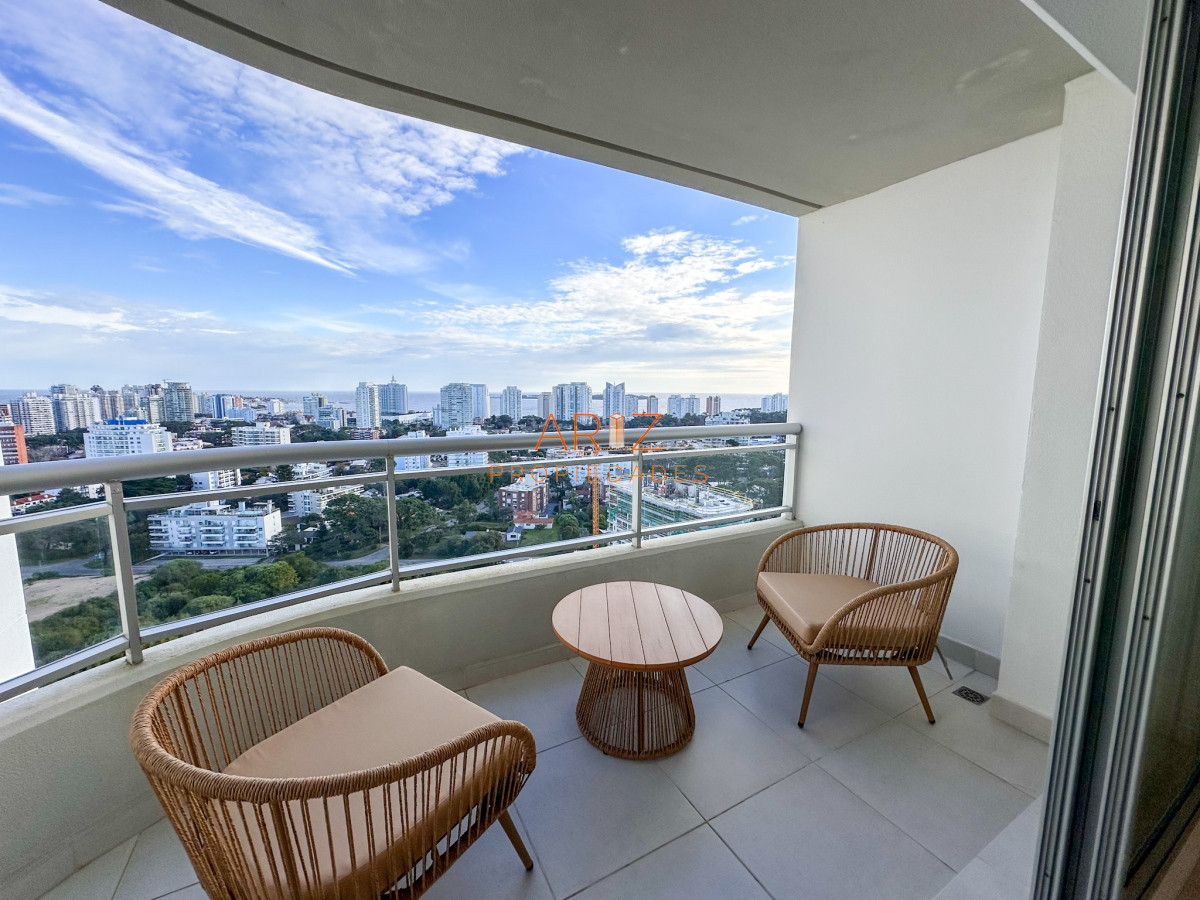 Apartamento ID.1921 - ALQUILER INVERNAL Y TEMPORADA 1 DORMITORIO Y MEDIO TODOS LOS SERVICIOS PISO ALTO A LA MANSA PUNTA DEL ESTE