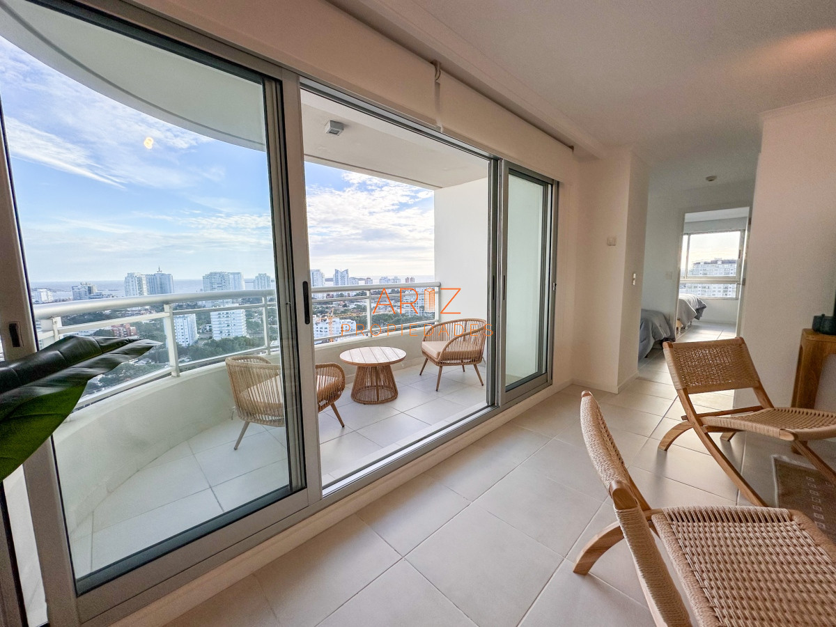 Apartamento ID.1921 - ALQUILER INVERNAL Y TEMPORADA 1 DORMITORIO Y MEDIO TODOS LOS SERVICIOS PISO ALTO A LA MANSA PUNTA DEL ESTE