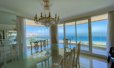 VENDO APARTAMENTO 4 DORMITORIOS PUNTA DEL ESTE MANSA PRIMERA LINEA