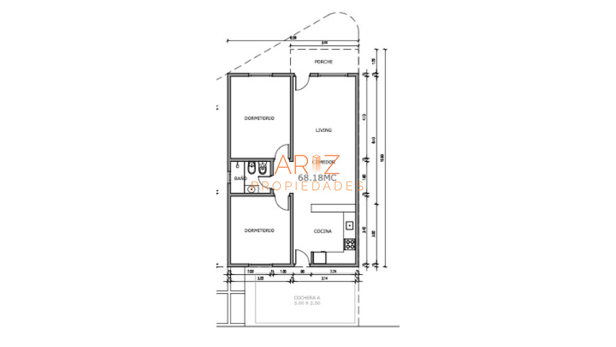 Casa ID.1744 - VENTA CASAS 2 DORMITORIOS 1 BAÑO A ESTRENAR 4H SEGUNDA ETAPA APTA PARA BANCO FINANCIADAS