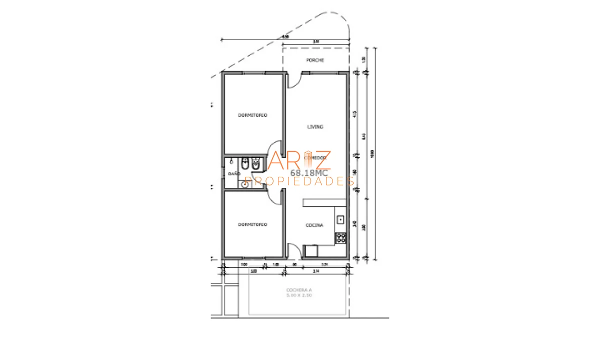 Casa ID.1744 - VENTA CASAS 2 DORMITORIOS 1 BAÑO A ESTRENAR 4H SEGUNDA ETAPA APTA PARA BANCO FINANCIADAS