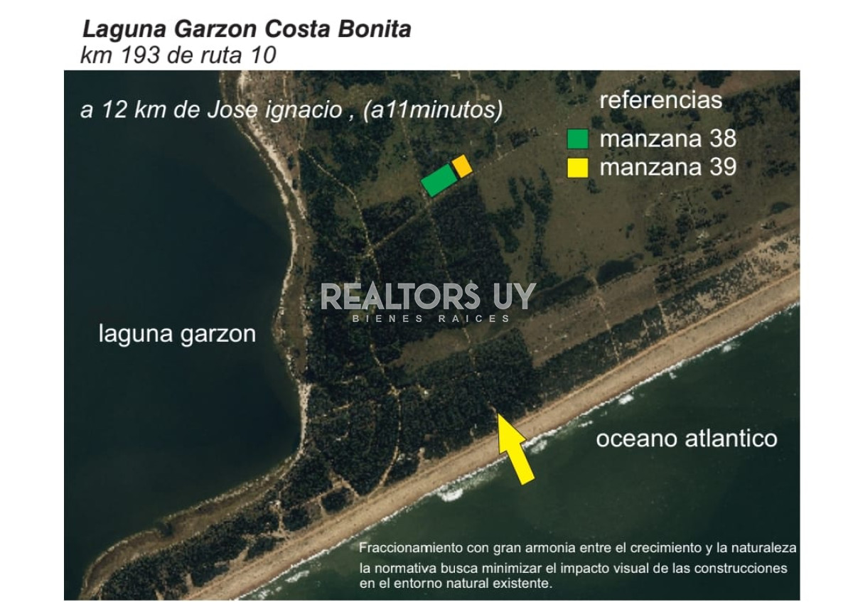 Terreno ID.85 - Venta lotes en Costa Bonita (Laguna Garzón)