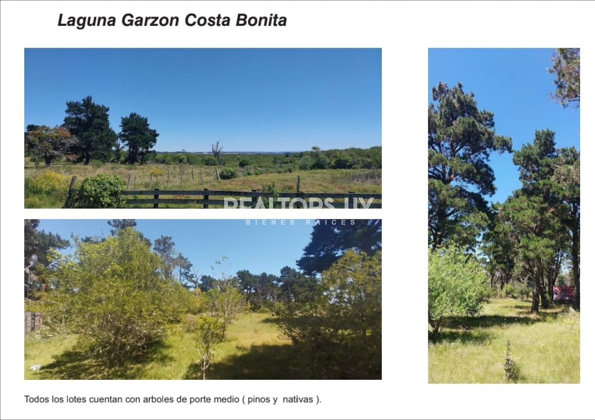 Terreno ID.85 - Venta lotes en Costa Bonita (Laguna Garzón)