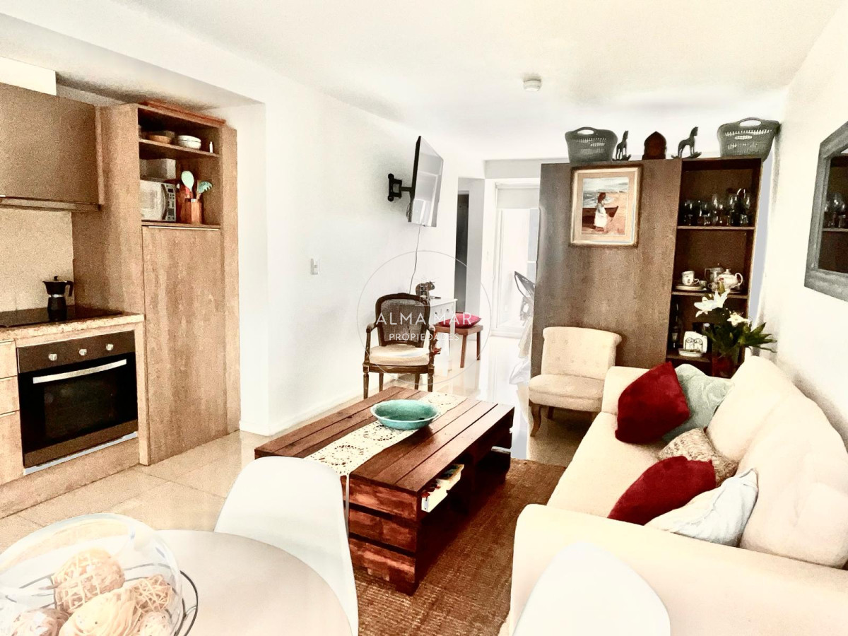 Apartamento ID.1059 - Venta y alquiler anual de apartamento monoambiente sectorizado en península con todos los servicios 