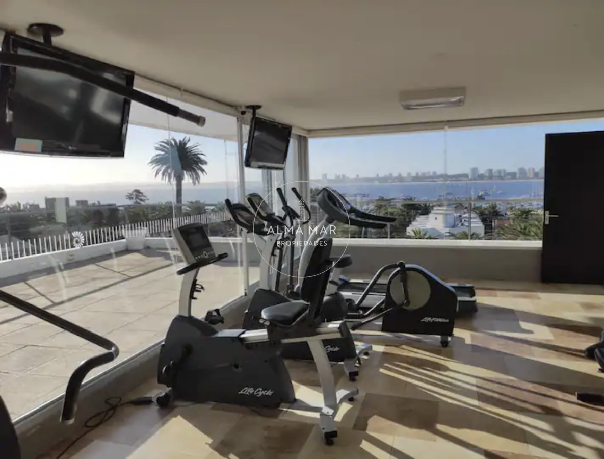 Apartamento ID.1059 - Venta y alquiler anual de apartamento monoambiente sectorizado en península con todos los servicios 