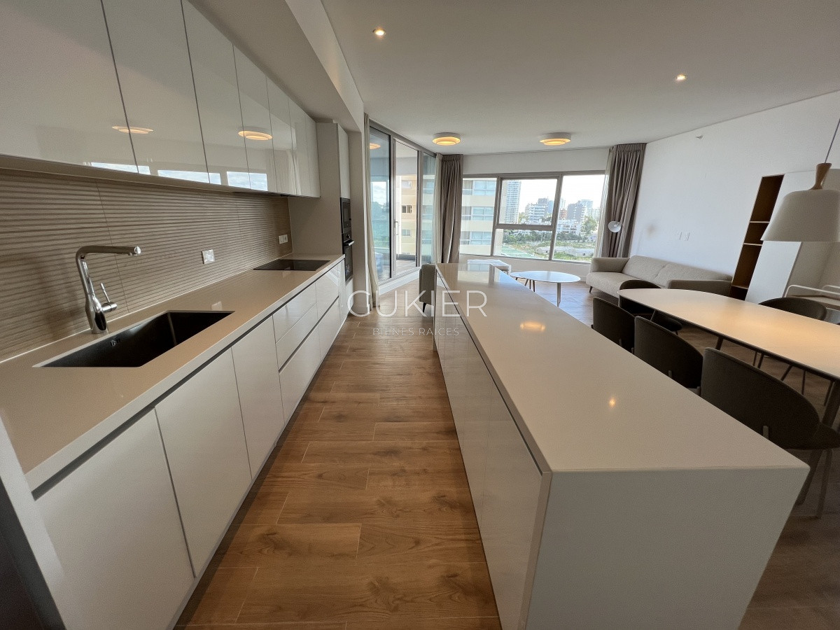 Apartamento ID.1617 - Alquiler anual apartamento 2 dormitorios en primera linea Playa Brava Punta del Este