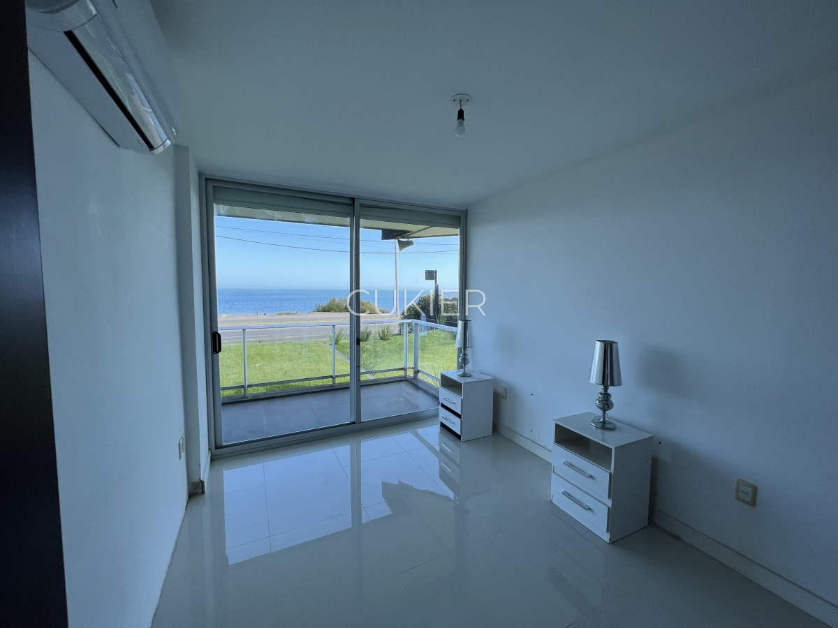 Apartamento ID.1540 - Alquiler anual y venta apartamento 1 dormitorio en primera linea frente al mar Playa Mansa Punta del Este