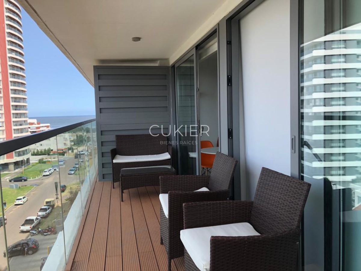 Apartamento ID.585 - Alquiler invernal apartamento 1 dormitorio en Chronos playa Brava Punta del Este