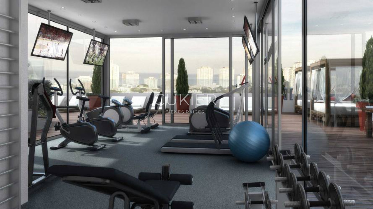 Apartamento ID.2552 - Venta apartamento 1 Dormitorio en edificio moderno con servicios en View I 