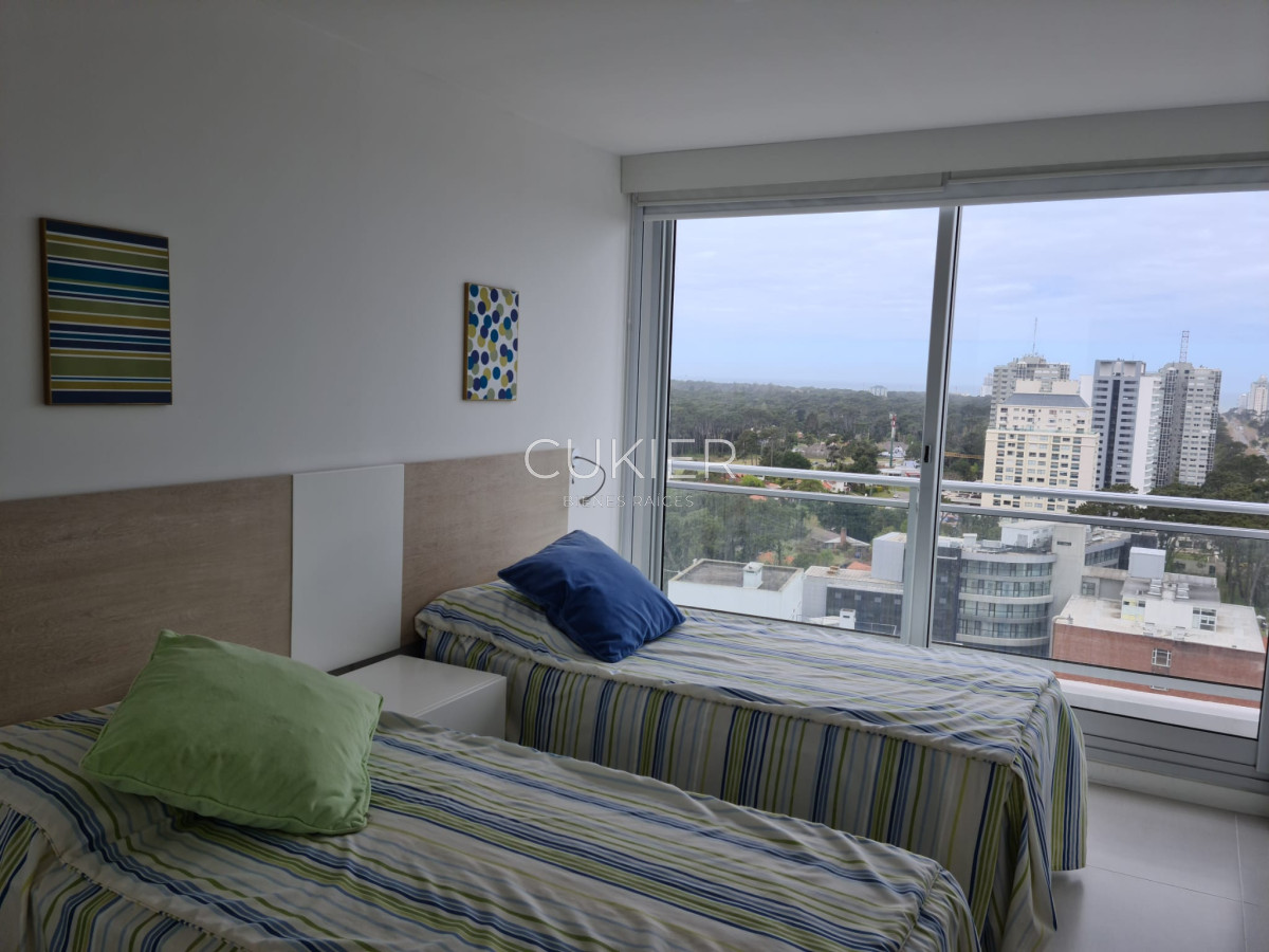 Apartamento ID.1206 - Alquiler temporada apartamento 3 dormitorios en Bellagio Tower Punta del Este