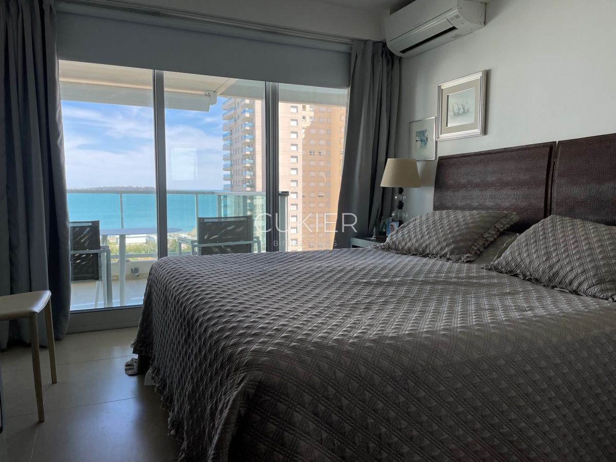 Apartamento ID.1432 - Alquiler anual apartamento 2 dormitorios en torre de categoría Punta del Este