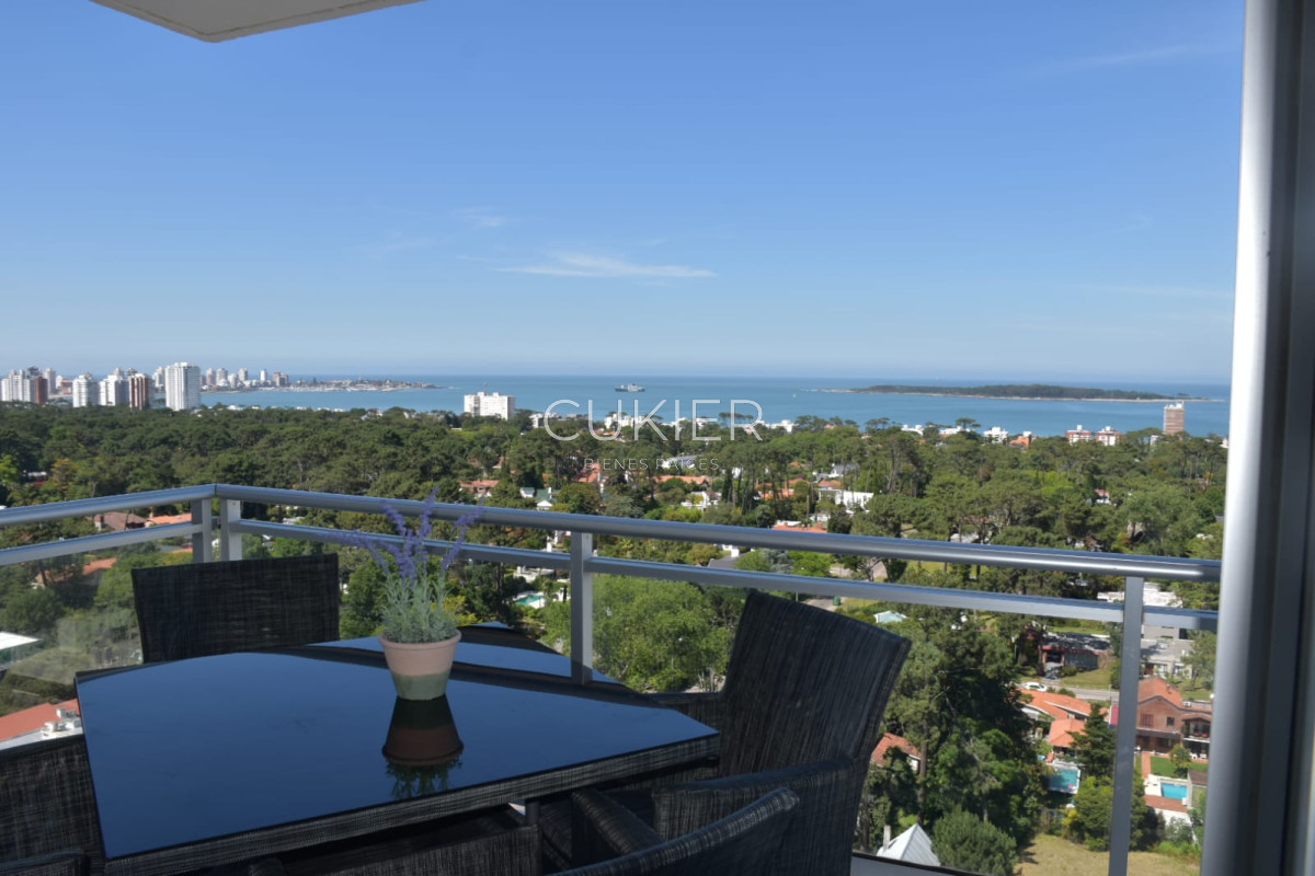 Apartamento ID.1844 - Apartamento en alquiler invernal de 2 dormitorios, en torre con servicios de Roosevelt.