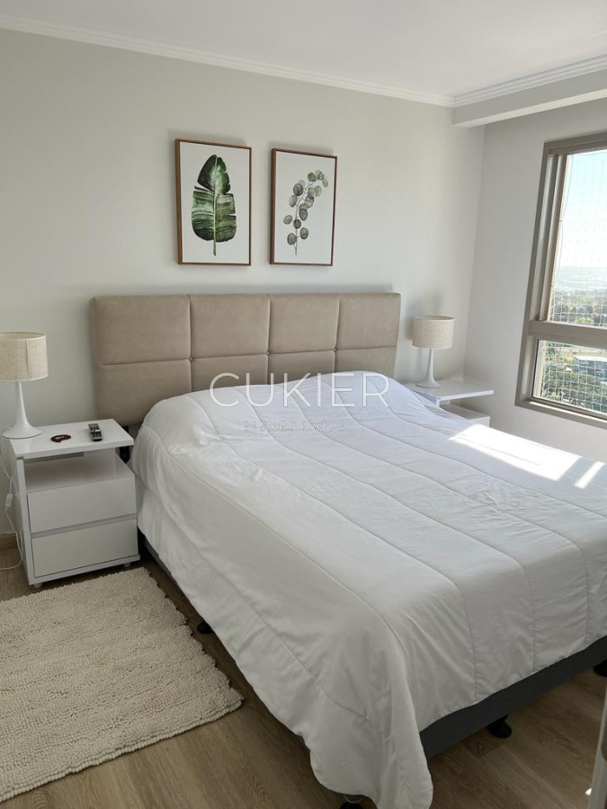 Apartamento ID.1668 - Alquiler anual de apartamento 1 dormitorio en edificio full servicios en Punta del Este 