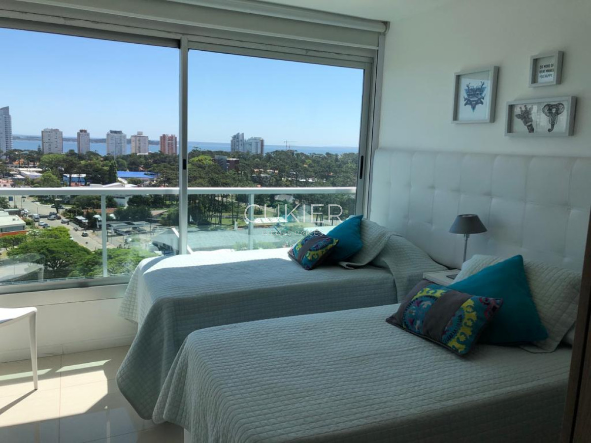 Apartamento ID.1248 - Alquiler temporada apartamento 2 dormitorios con vista al mar en Gala Vista Punta del Este