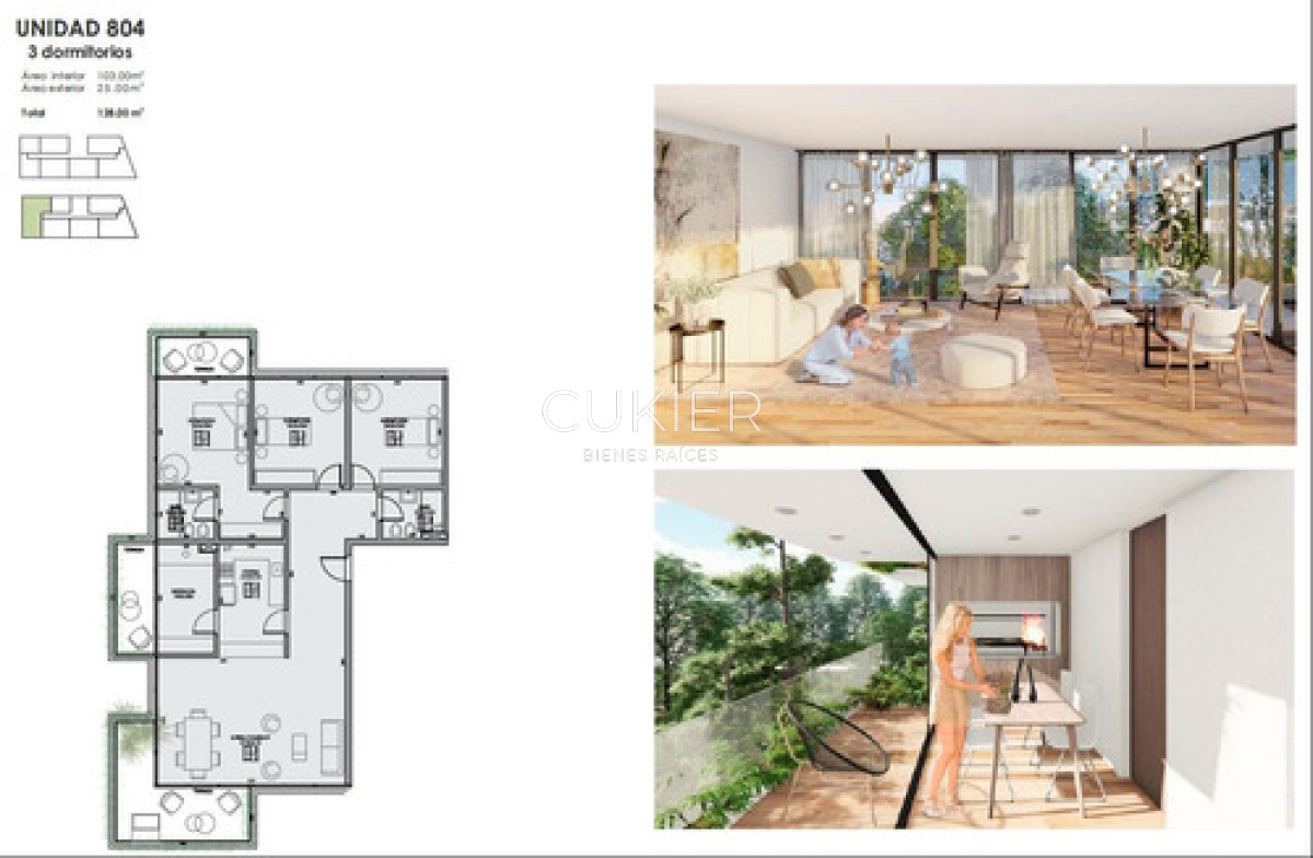 Apartamento ID.4618 - Edificio Promenade 1 2 Y 3 Dormitorios En Punta Del Este