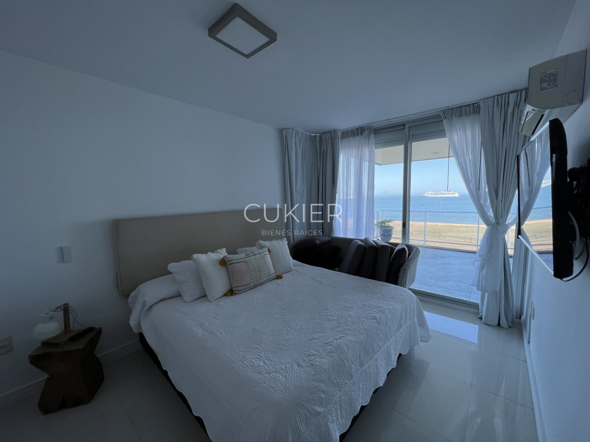 Apartamento ID.1541 - Alquiler anual y invernal de apartamento 2 dormitorios frente al mar en playa mansa