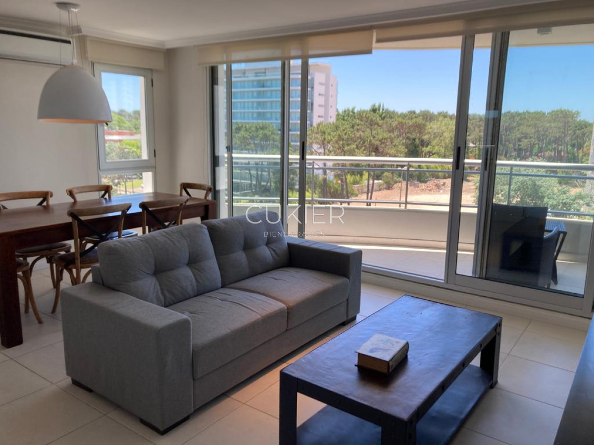 Apartamento ID.1232 - Alquiler anual y temporada apartamento 2 dormitorios en Ocean Drive Playa Brava Punta del Este 