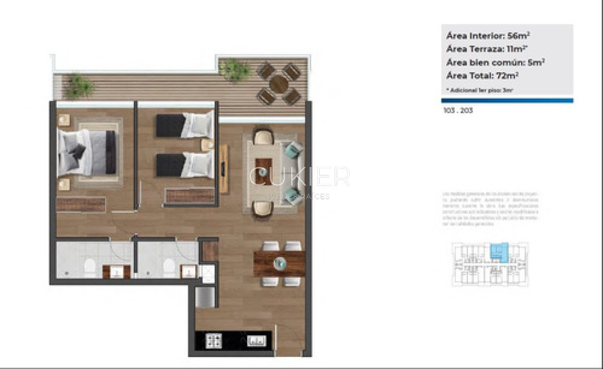 Apartamento ID.4634 - Venta Apartamento 2 Dormitorios Playa Mansa