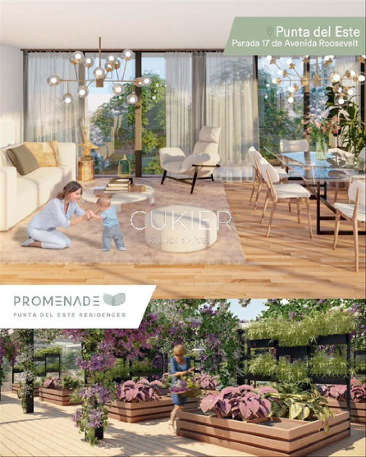 Apartamento ID.4618 - Edificio Promenade 1 2 Y 3 Dormitorios En Punta Del Este