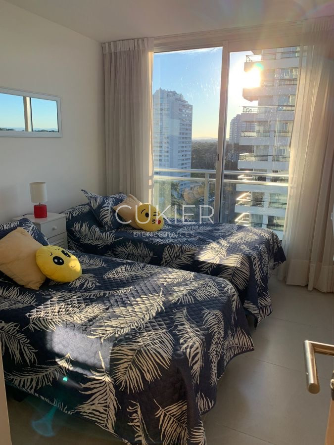 Apartamento ID.1697 - Alquiler anual apartamento 2 dormitorios en Bellagio Tower Punta del Este