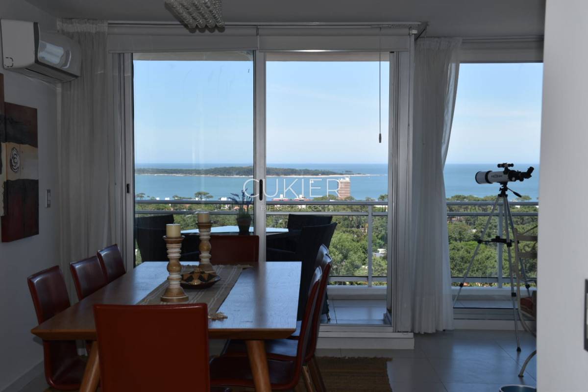 Apartamento ID.1844 - Apartamento en alquiler invernal de 2 dormitorios, en torre con servicios de Roosevelt.