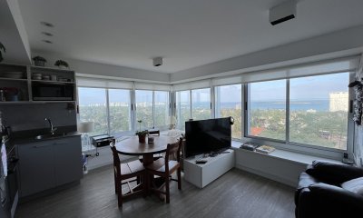 Venta de apartamento 1 dormitorio en torre con servicios Ocean drive country