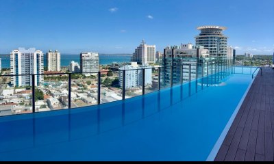 Venta y alquiler invernal de apartamento 1 y medio dormitorio en torre de categoría Onix en Aidy grill con full amenities