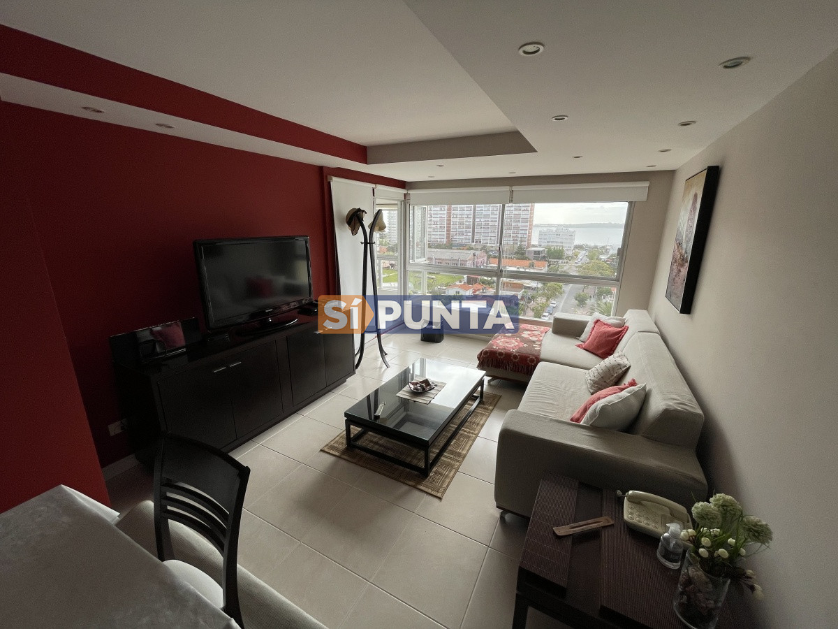 Apartamento de 3 dormitorios con amenities y vista a la isla y los dedos garage en subsuelo lavadero mucama piscina - SPT11617A