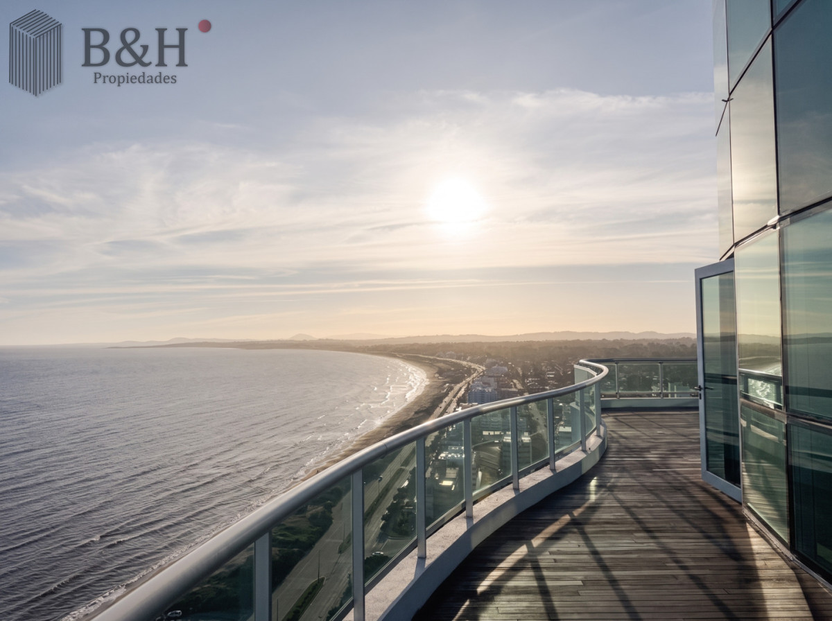 Apartamento ID.7808 - Exclusivo Penthouse en Torre Aquarela, piscina de uso exclusivo con vista a Punta Ballena