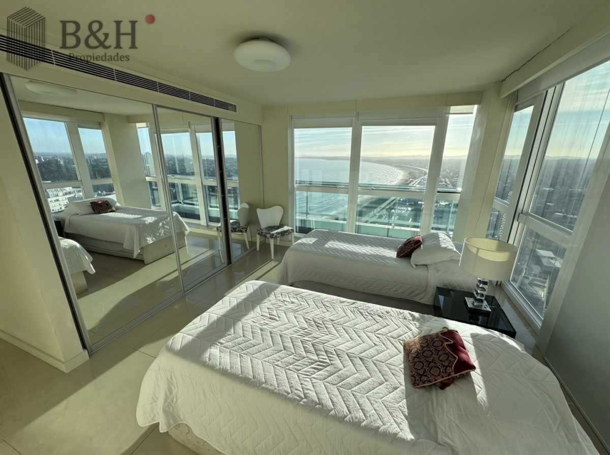 Apartamento ID.7808 - Exclusivo Penthouse en Torre Aquarela, piscina de uso exclusivo con vista a Punta Ballena