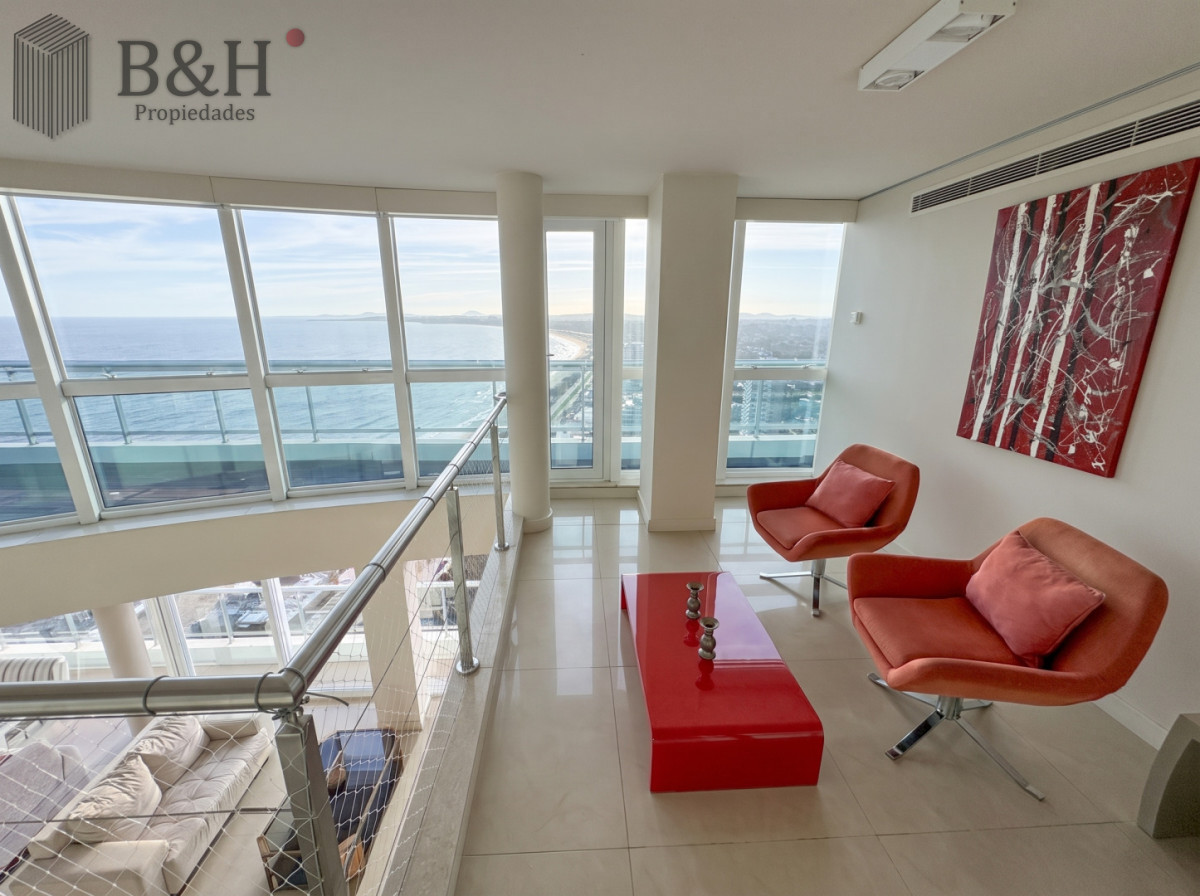 Apartamento ID.7808 - Exclusivo Penthouse en Torre Aquarela, piscina de uso exclusivo con vista a Punta Ballena