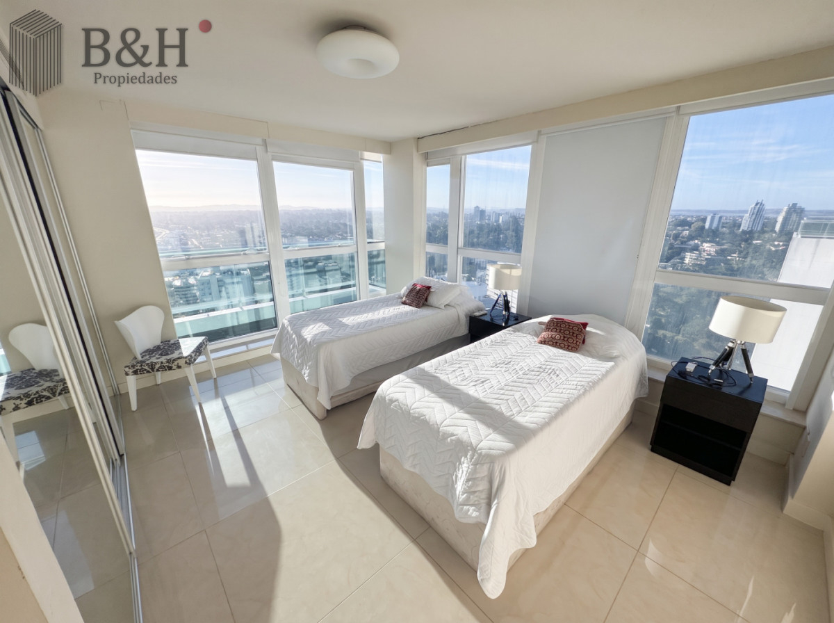 Apartamento ID.7808 - Exclusivo Penthouse en Torre Aquarela, piscina de uso exclusivo con vista a Punta Ballena