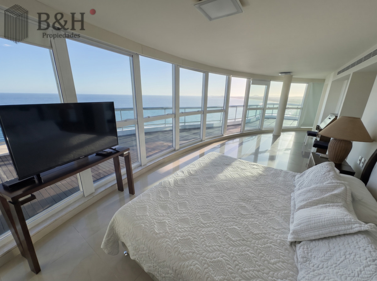 Apartamento ID.7808 - Exclusivo Penthouse en Torre Aquarela, piscina de uso exclusivo con vista a Punta Ballena